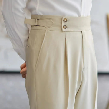 Aidase Wide Leg Business Social Tailoring Man Suits Pants Fluid Draped Trousers for Men Vintage Summer 2024 Thin Casual Cheap Up New In